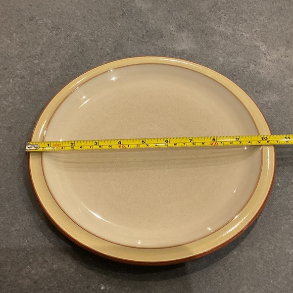 Denby Fire (retired) Stoneware Dinner Plate (23 available $30 EACH) - Picture 4 of 4
